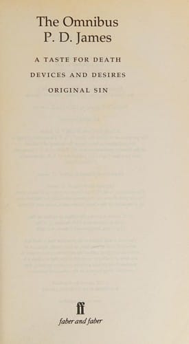 The Omnibus P. D. James