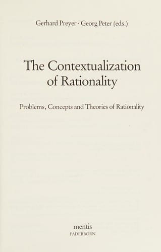 The contextualization of rationality
