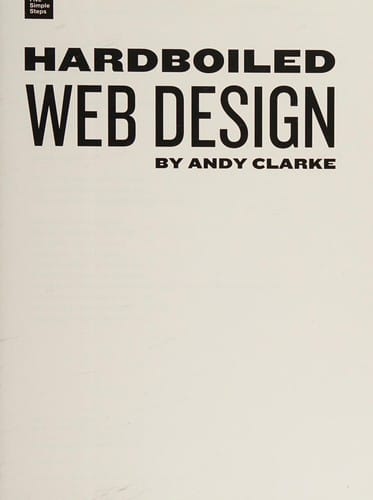 Hardboiled Web Design