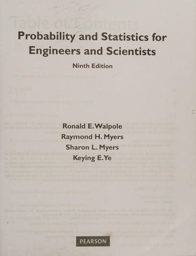 Probability and statistics for engineers and scientists