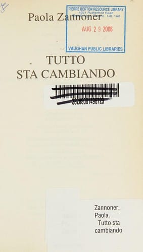 Tutto sta cambiando