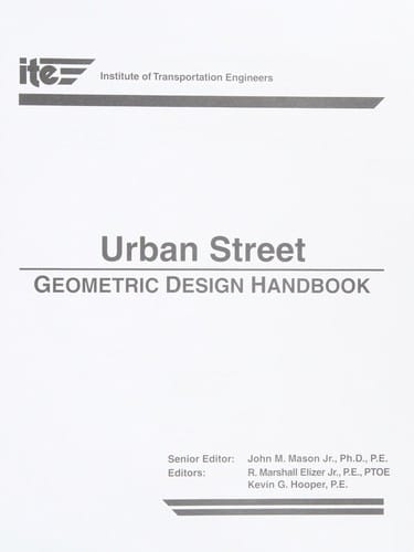 Urban street geometric design handbook