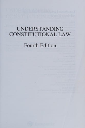 Understanding constitutional law