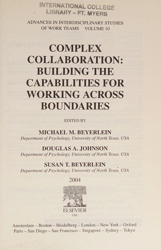 Complex collaboration