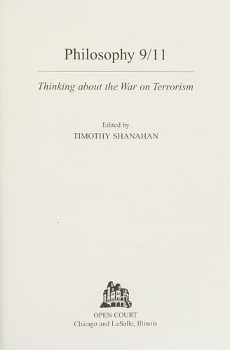 Philosophy 9/11
