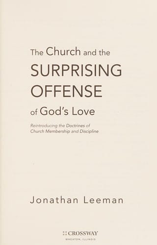 The church and the surprising offense of God's love