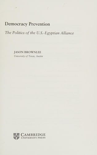 Democracy prevention