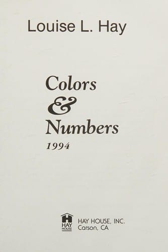 Colors and Numbers 1994/1044