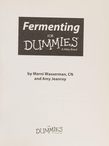 Fermenting for dummies