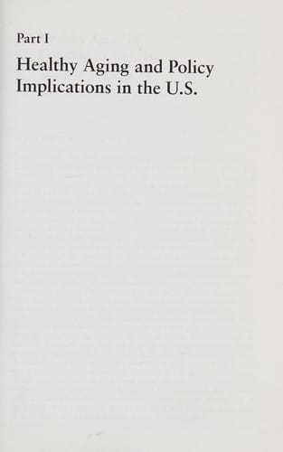 Healthy aging in sociocultural context