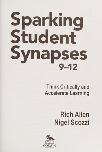 Sparking student synapses, grades 9-12