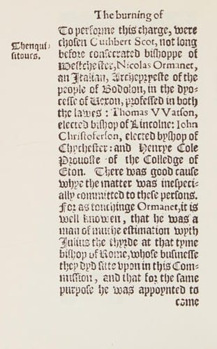 A Briefe treatise concerning the burnynge of Bucer and Phagius
