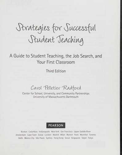 Strategies for successful student teaching