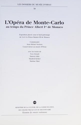 L'Opéra de Monte-Carlo
