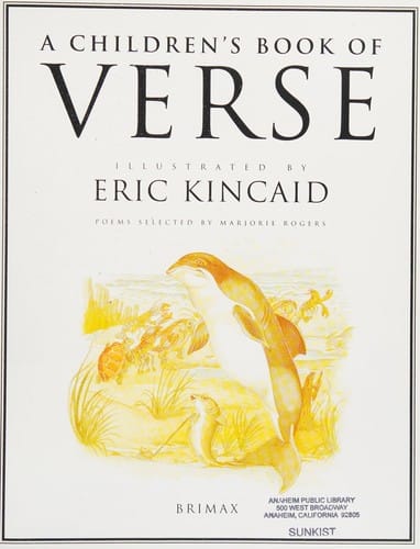 A Children's book of verse