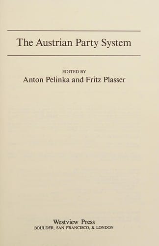 The Austrian party system