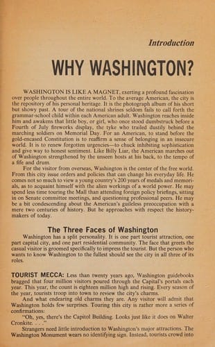 Washington D.C. on £10 and £15 a day