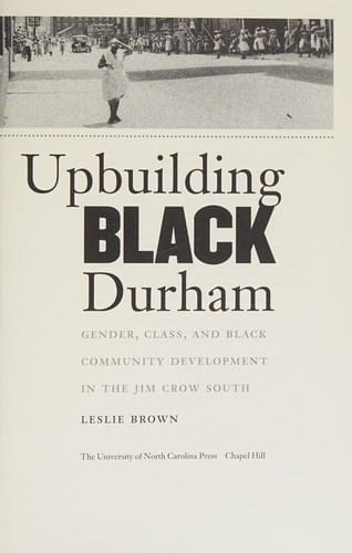 Upbuilding Black Durham