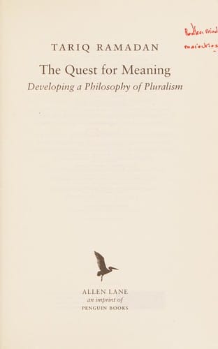 The quest for meaning