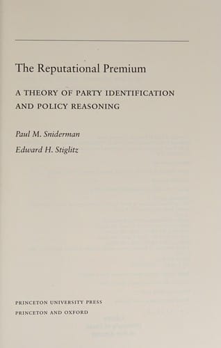 The reputational premium