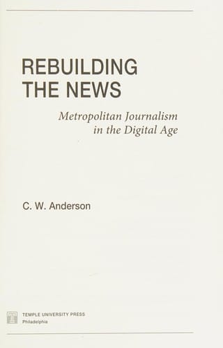 Rebuilding the news