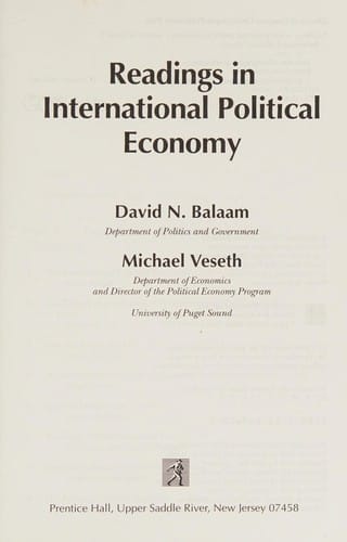 Readings in international political economy
