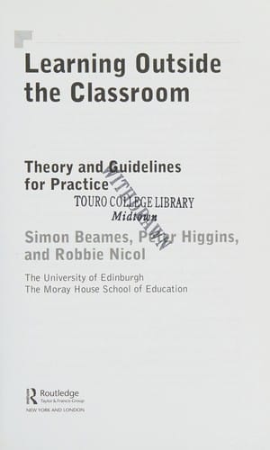 Learning outside the classroom