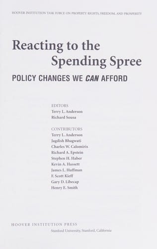 Reacting to the spending spree