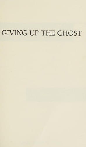 Giving up the ghost