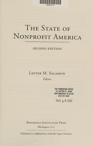 The state of nonprofit America