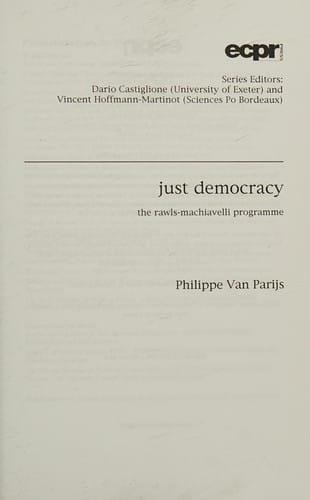 Just democracy