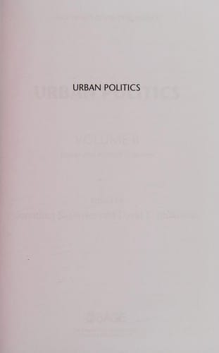 Urban politics