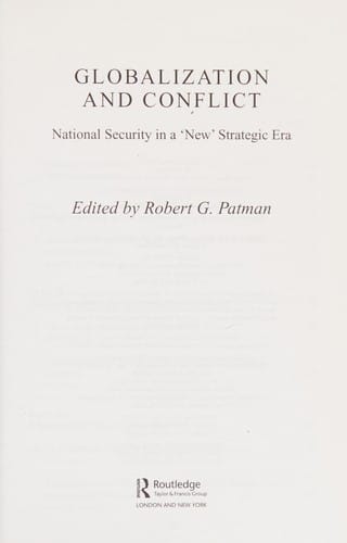 Globalization and conflict