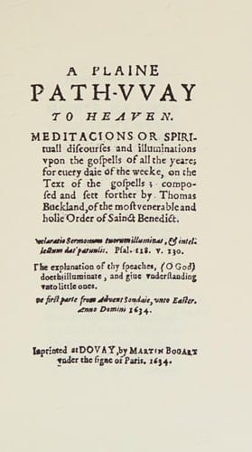 A plaine path-way to heaven, 1634