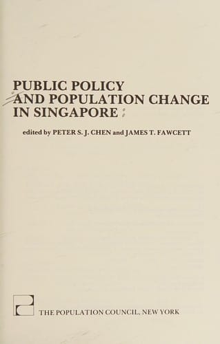 Public policy and population change in Singapore