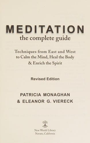 Meditation--the complete guide