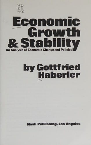 Economic growth & stability