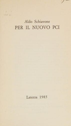 Per il nuovo PCI
