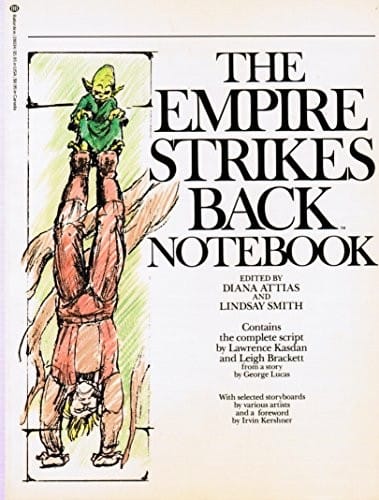 The Empire strikes back notebook