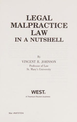 Legal malpractice law in a nutshell