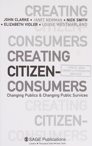 Creating citizen-consumers