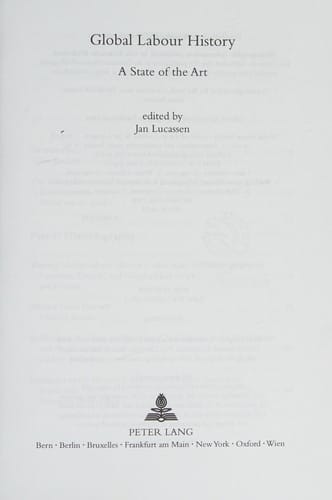 Global labour history