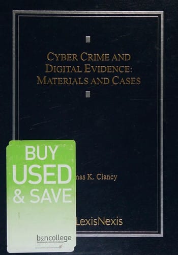 Cyber crime and digital evidence