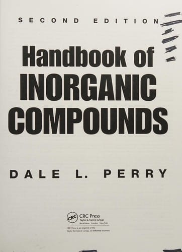 Handbook of inorganic compounds