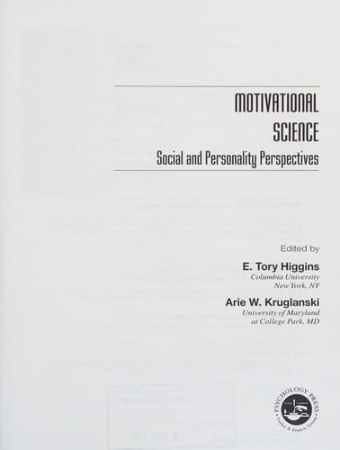 Motivational science