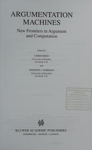Argumentation machines