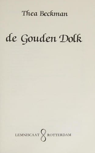 De gouden dolk