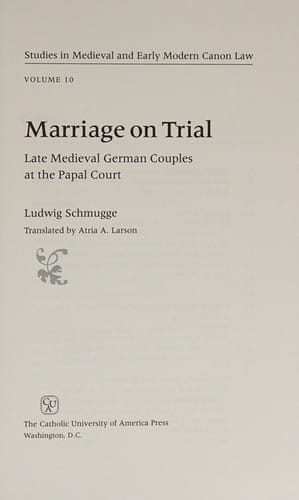Marriage on trial