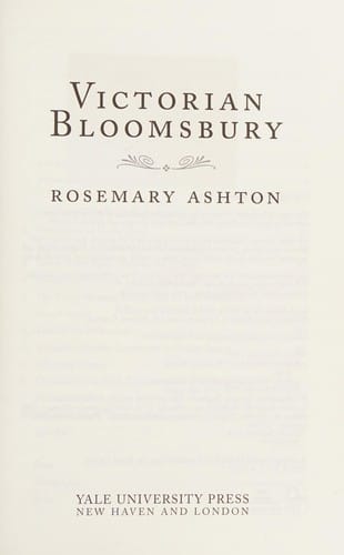 Victorian Bloomsbury