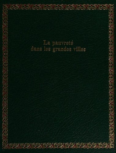 La Pauvreté dans les grandes villes